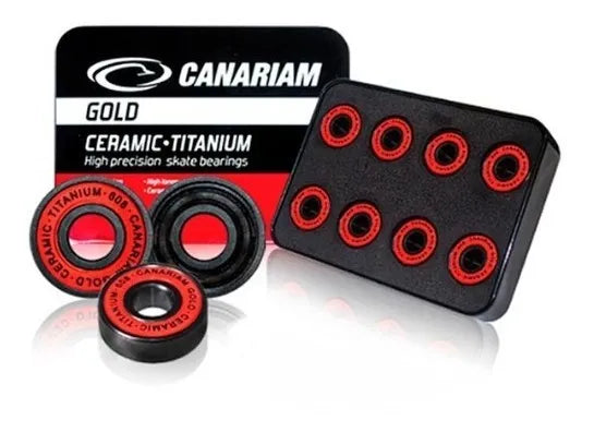 Balineras Canariam Ceramic - Titanium Para Patines.